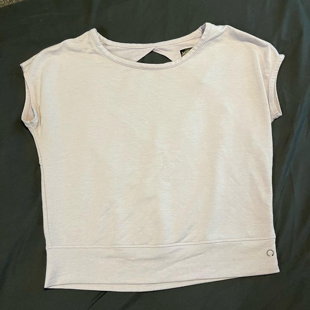 Lavender womens casual shirt size small